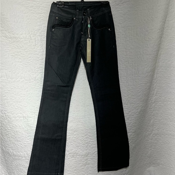 NWT HIGH-EVERYDAY COUTURE High Use Savvy Dark Blue Jeans, Size 26 - Picture 14 of 16